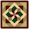 thumbnail image 1 of 12 x 12 in. Morning Star Design 4 Vintage Metal Sign, 1 of 1