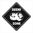 thumbnail image 1 of 12 x 12 in. Zone Xing Crossing Sign - Sushi, 1 of 1