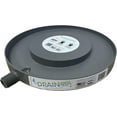thumbnail image 1 of 12 x 12 inch Gray Plastic Drain Away Garden Plant Drain Tray, 1 of 11