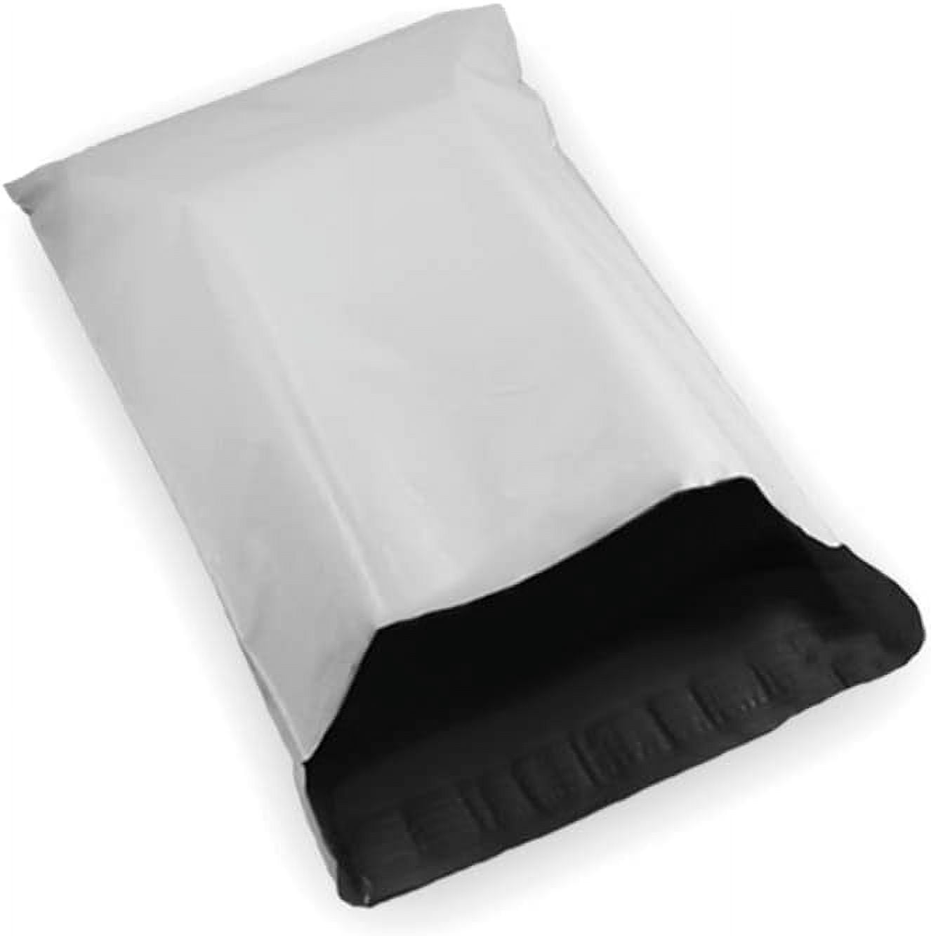 White Poly Mailers Self-Sealing Shipping Bags - Waterproof Mailing Envelopes For Clothes, Books & Accessories