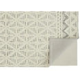 thumbnail image 1 of 12 x 15 ft. Ivory & Black Wool Geometric Hand Tufted Handmade Rectangle Area Rug - Ivory and Black - 12 x 15 ft., 1 of 1