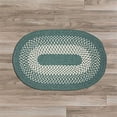 thumbnail image 1 of 12 x 15 ft. Jackson Braided Rug, Teal, 1 of 1