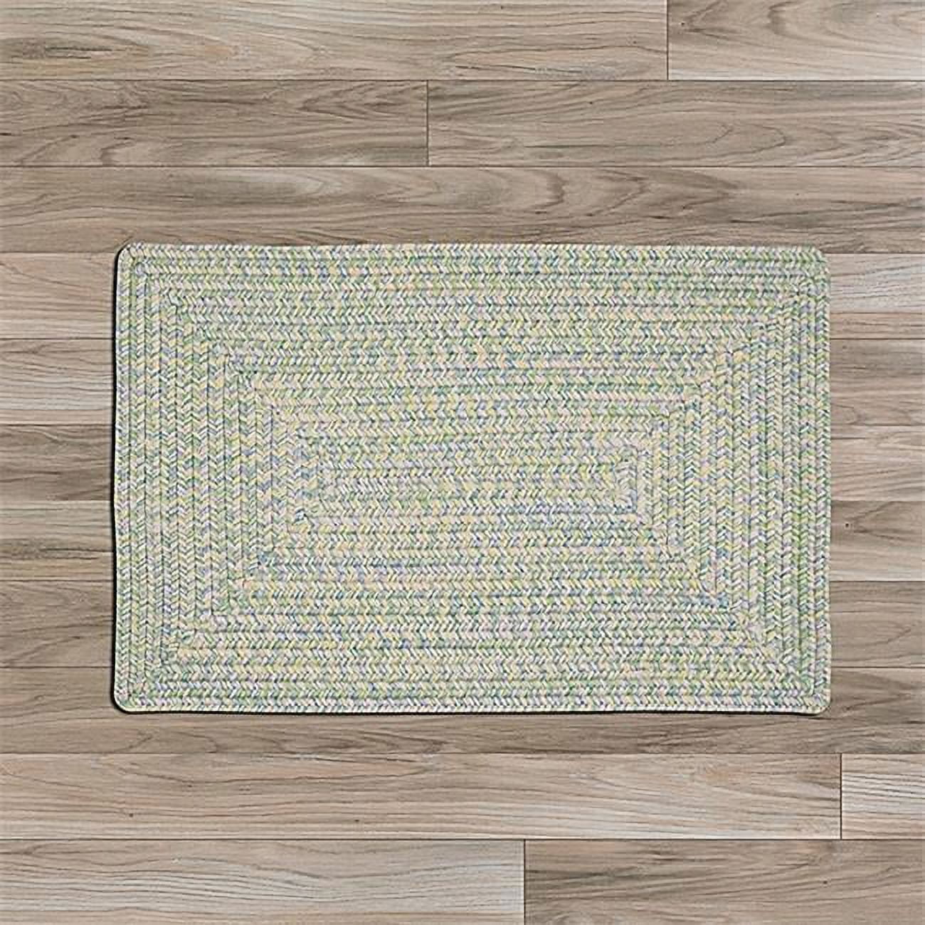 12 x 15 ft. Kicks Cove Rectangle Braided Rug, Pastel
