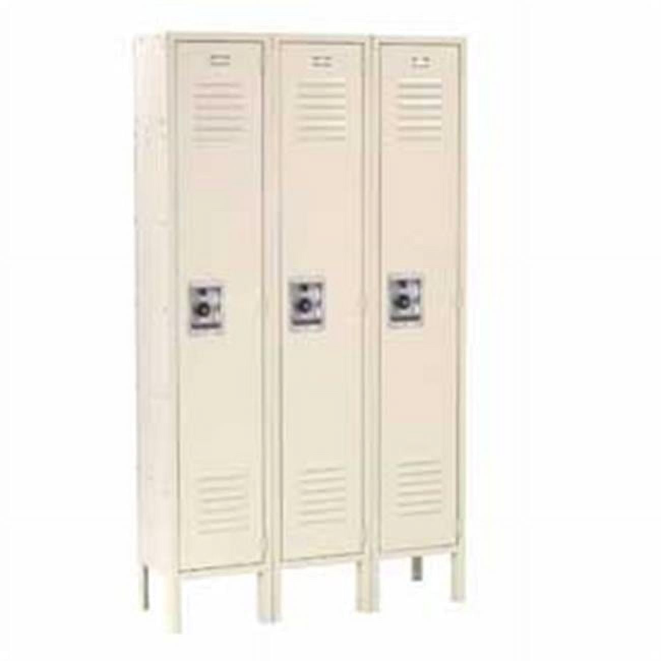S024 Locker 12 x 15 x 60 in. Infinity Single Tier 3 Door Ready to Assemble Locker ...