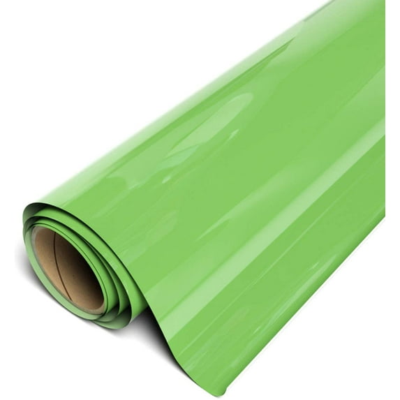 12" x 15ft ROLL - SISER EASYWEED HTV - IRON ON HEAT TRANSFER VINYL (Green Apple)