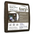 thumbnail image 1 of KOTAP 12 x 16 Ft. All-Purpose Protection/Coverage 5-mil Poly Tarp, Reversible, Waterproof, Brown/Green, TBG-1216, 1 of 8