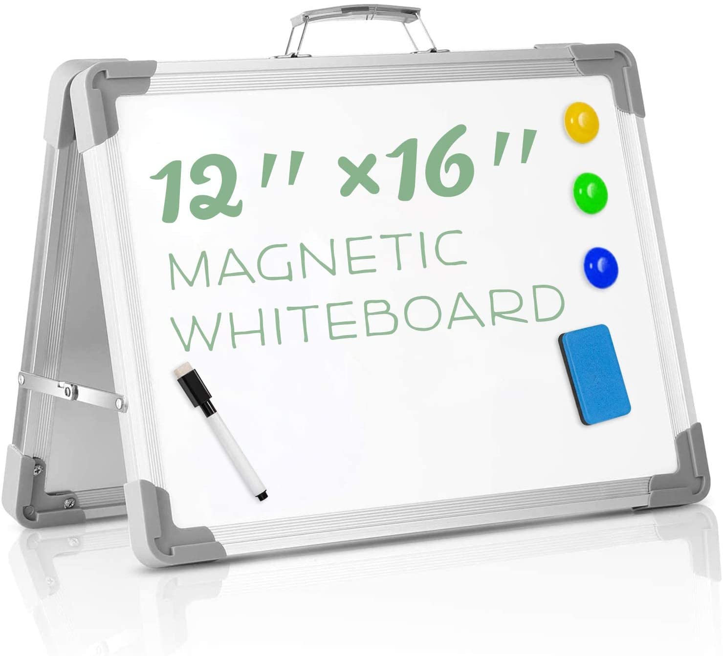 12' x 16' Mini Foldable Double Side Small Dry Erase Whiteboard