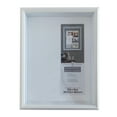 thumbnail image 1 of 12" x 16" White Beveled Shadow Box Picture Frame by Studio Décor - Includes Pre-attached Hanging Hardware - Horizontal or Vertical Display - 1 Pack, 1 of 3