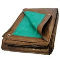 thumbnail image 1 of 12 x 16 ft. Brown & Green Poly Tarp, 1 of 1
