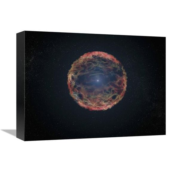 12 x 16 in. Artists Impression of Supernova 1993J Art Print - NASA