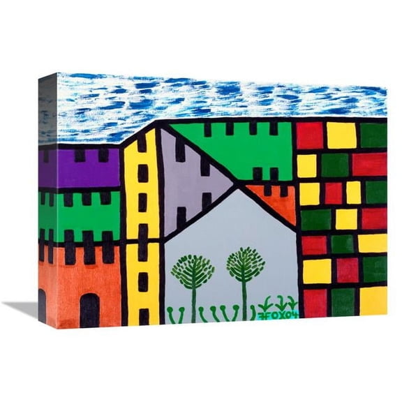 12 x 16 in. Bricks Art Print - Ulrick Fox