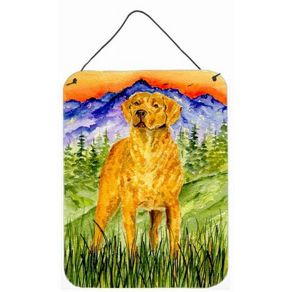 12 x 16 in. Chesapeake Bay Retriever Aluminium Metal Wall Or Door Hanging Prints