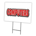 thumbnail image 1 of 12 x 16 in. Yard Sign & Stake - Computers, 1 of 1