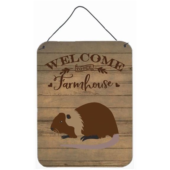 12 x 16 in. Coypu Nutria River Rat Welcome Wall or Door Hanging Prints