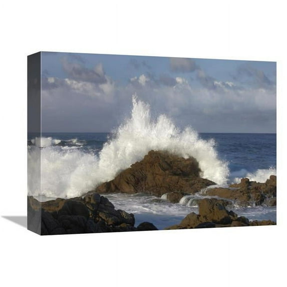 12 x 16 in. Crashing Waves at Garrapata State Beach, Big Sur, California Art Print - Tim Fitzharris