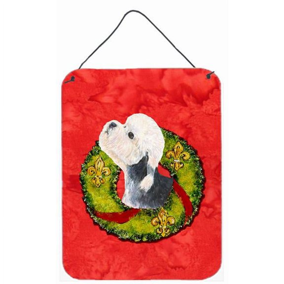 12 x 16 in. Dandie Dinmont Terrier Aluminum Metal Wall & Door Hanging Prints