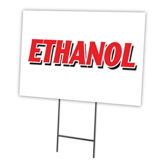 12 x 16 in. Ethanol Yard Sign & Stake