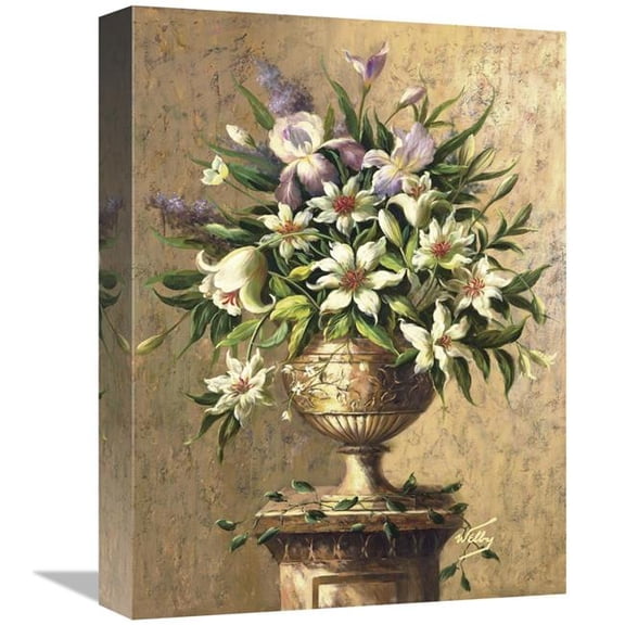 12 x 16 in. Floral Expressions II Art Print - Welby