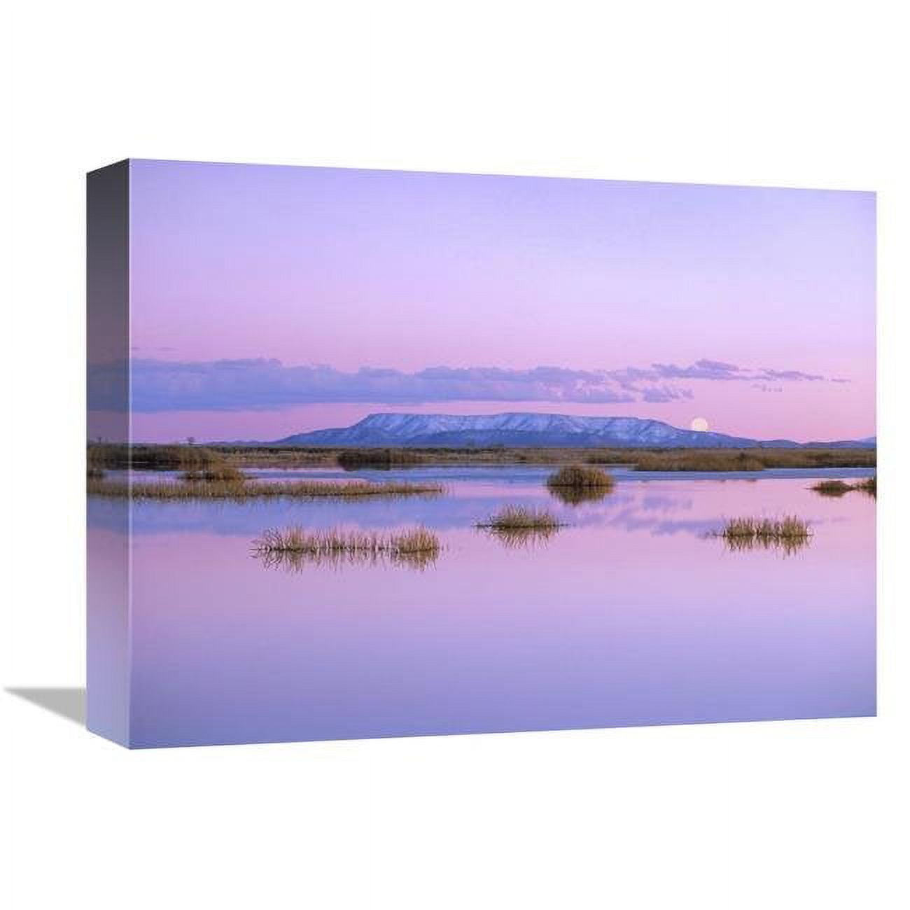 12 x 16 in. Full Moon Rising Over Sangre De Cristo Mountain Range