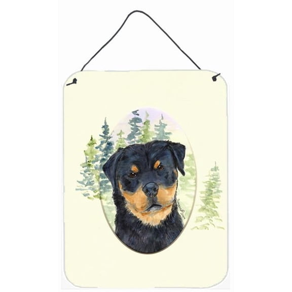 12 x 16 in. Rottweiler Aluminum Metal Wall & Door Hanging Prints