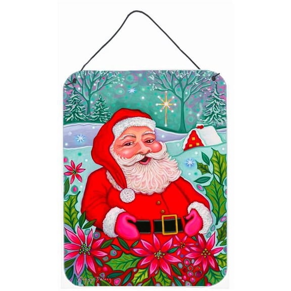 12 x 16 in. Santa Claus Ho Ho Ho Wall or Door Hanging Prints