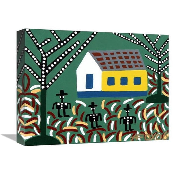 12 x 16 in. Secret Gardens 2 Art Print - Ulrick Fox