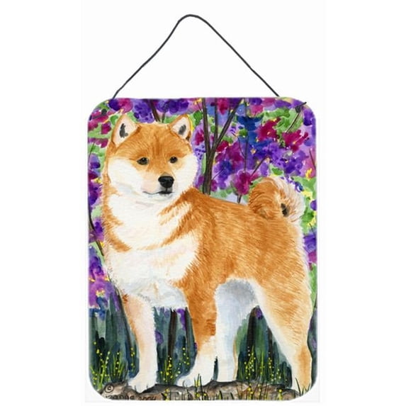12 x 16 in. Shiba Inu Aluminum Metal Wall & Door Hanging Prints