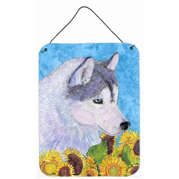 12 x 16 in. Siberian Husky Aluminum Metal Wall & Door Hanging Prints