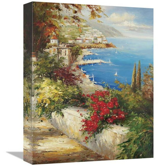 12 x 16 in. Strada Del Mazzo Art Print - Peter Bell