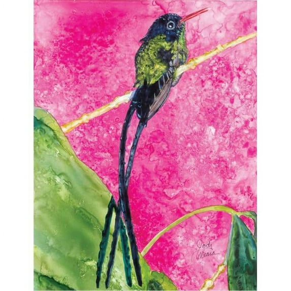 12 x 16 in. Stretched Canvas Red Billed