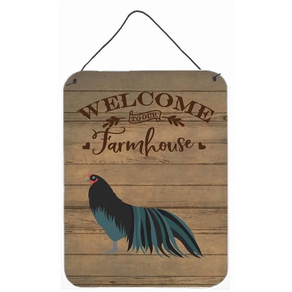 12 x 16 in. Sumatra Chicken Welcome Wall or Door Hanging Prints