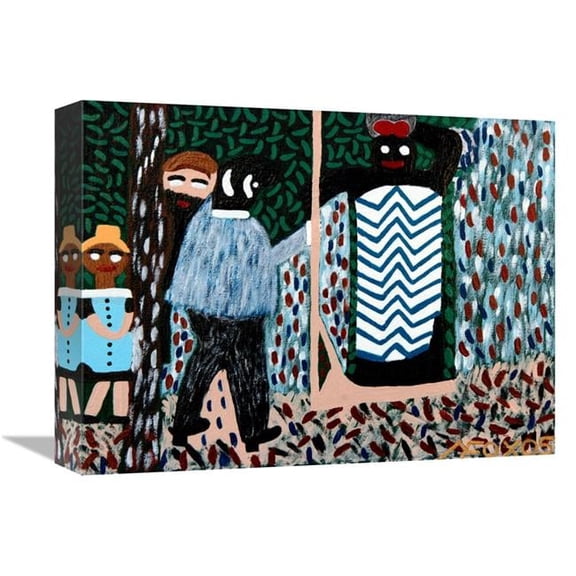 12 x 16 in. Swing Set Art Print - Ulrick Fox