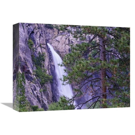 12 x 16 in. The Cascades From Yosemite National Park, California Art Print - Tim Fitzharris