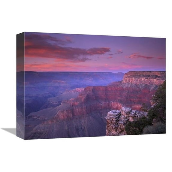 12 x 16 in. View of the South Rim From Pima Point, Grand Canyon National Park, Arizona Art Print - Tim Fitzharris