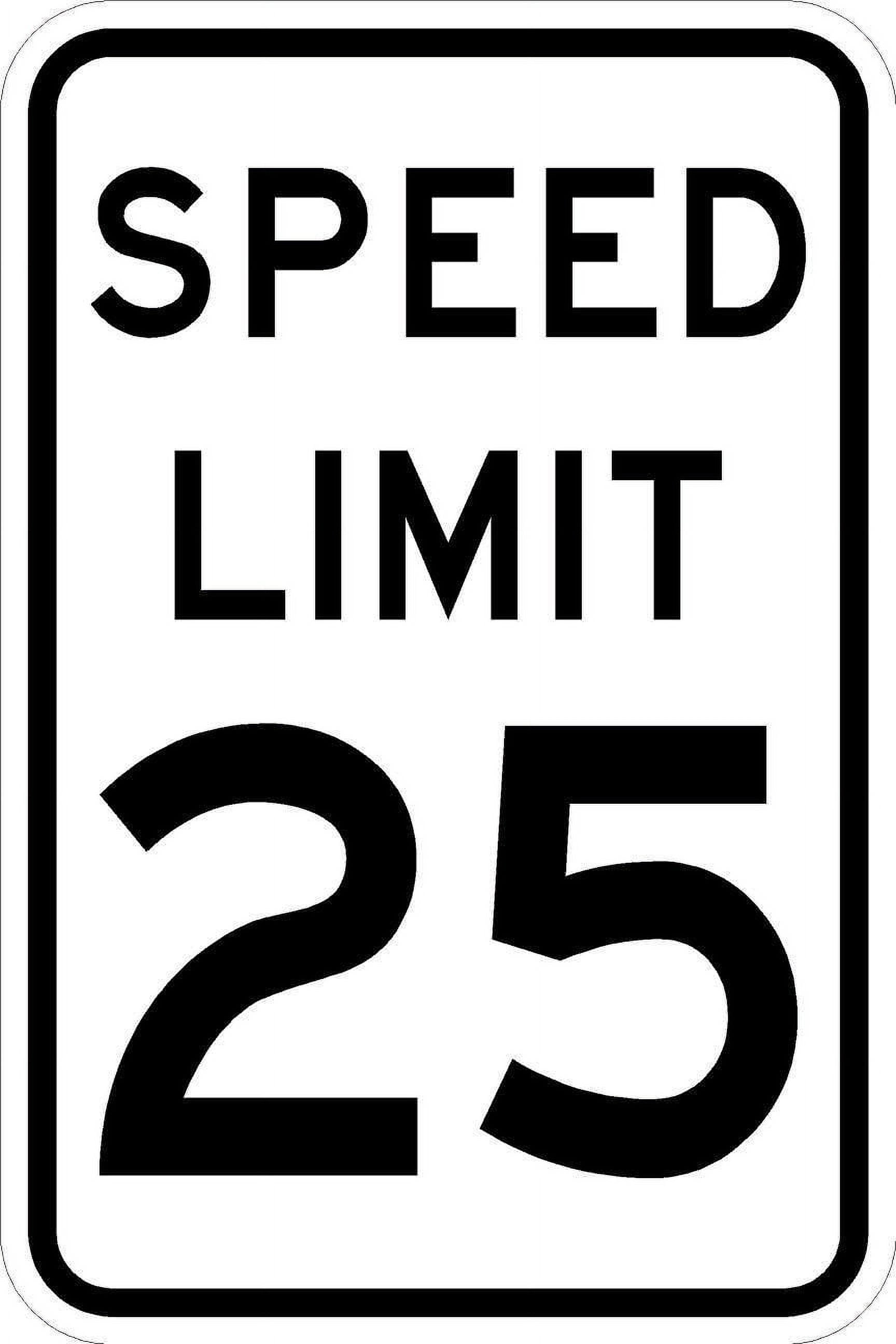 Speed Limit 90 Sign - Walmart.com