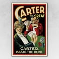 thumbnail image 1 of 12" x 18" Vintage 1922 Carter Vintage Magic Poster Wall Art, 1 of 4