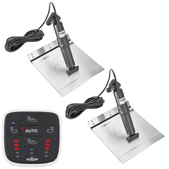 12 x 18 XKA Aluminum Alloy Trim Tab Kit with ALC-1 Control