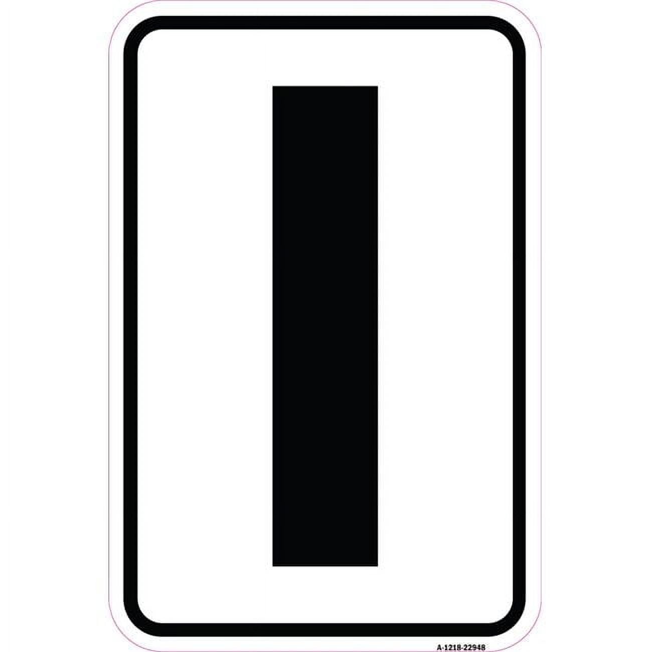 12-x-18-in-aluminum-sign-sign-with-letter-i-walmart
