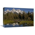 thumbnail image 1 of 12 x 18 in. American Beaver Pond with Dam & Lodge, Grand Teton NP, Wyoming Art Print - Pete Oxford, 1 of 1