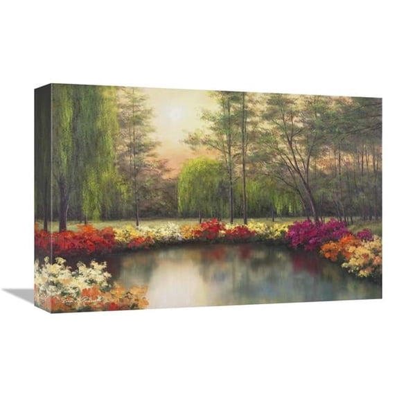 12 x 18 in. Autumn Sunset Art Print - Diane Romanello
