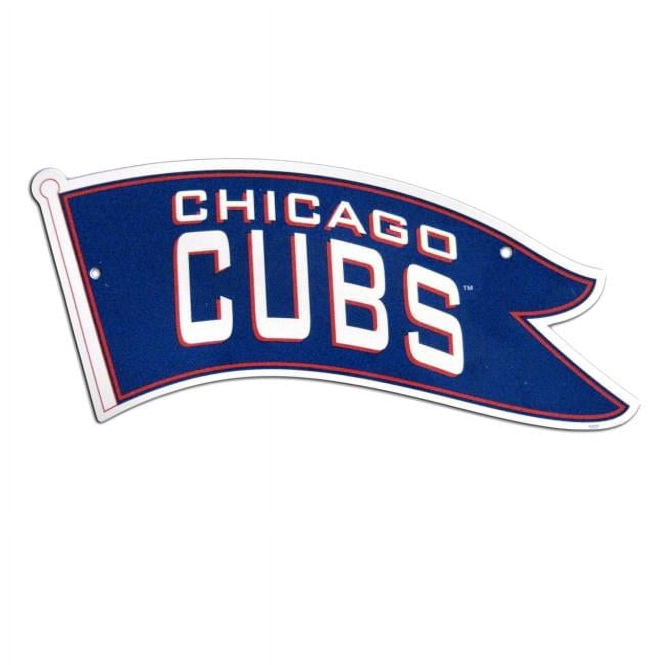 12 x 18 in. Chicago Plastic Cubs Sign - Walmart.com