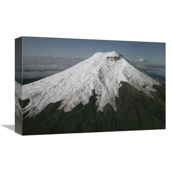12 x 18 in. Cotopaxi Volcano Rising 4,897 Meters Above the Andean Plateau, Ecuador Art Print - Tui De Roy