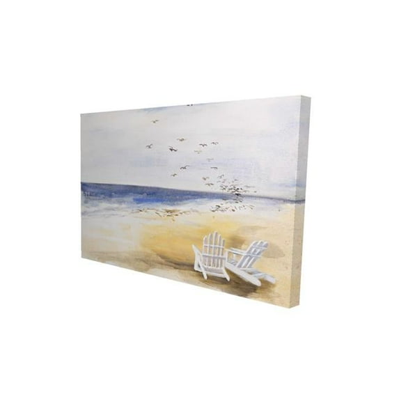 12 x 18 in. Day At The Beach-Print on Canvas