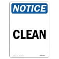 thumbnail image 1 of 12 x 18 in. OSHA Notice Sign - Clean, 1 of 1