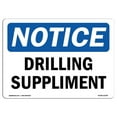 thumbnail image 1 of 12 x 18 in. OSHA Notice Sign - Drilling Superintendent, 1 of 2