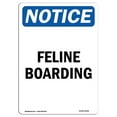 thumbnail image 1 of 12 x 18 in. OSHA Notice Sign - Feline Boarding, 1 of 1