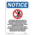 thumbnail image 1 of 12 x 18 in. OSHA Notice Sign - In Entering, 1 of 1