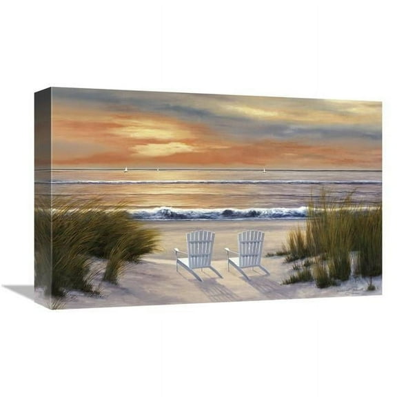 12 x 18 in. Paradise Sunset Art Print - Diane Romanello