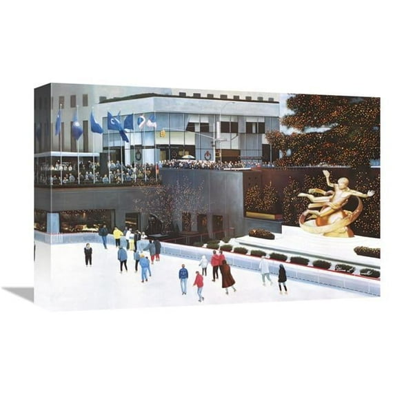 12 x 18 in. Rockefeller Center Art Print - Diane Romanello