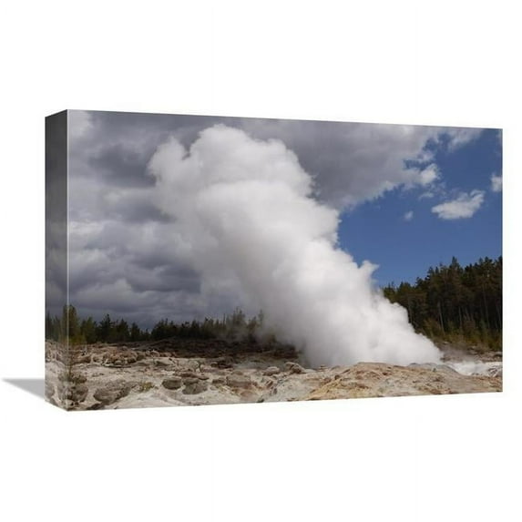 12 x 18 in. Steamboat Geyser Along Back Basin Loop, Yellowstone National Park, Wyoming Art Print - Pete Oxford